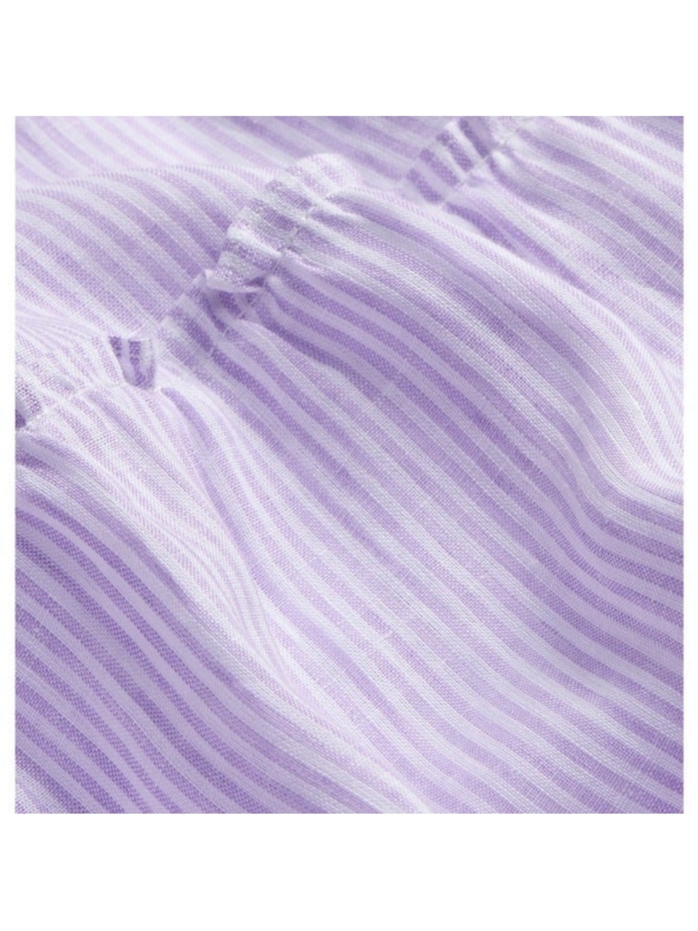 100% Linen Hill House Lavender Smocked Nap Dress sz small - Picture 5 of 8